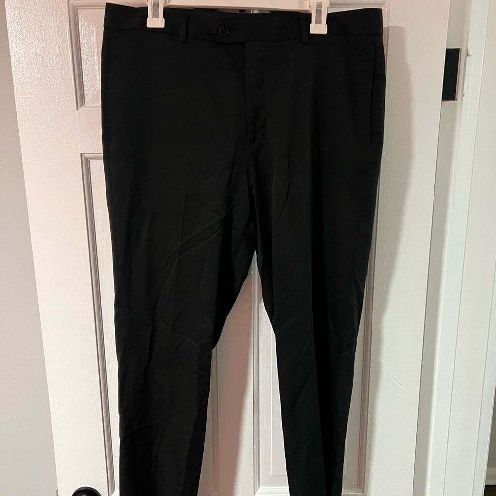 APT.9 Men’s Black Dress Pants 34 x 32 Extra Slim Fit